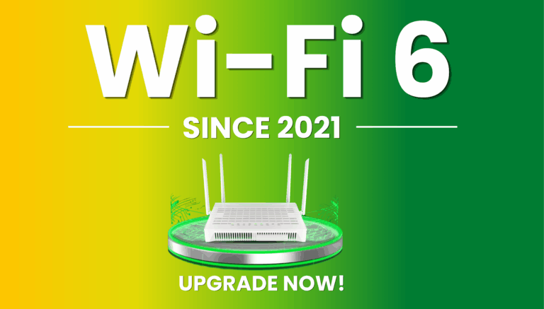 Wifi 6 since 2021